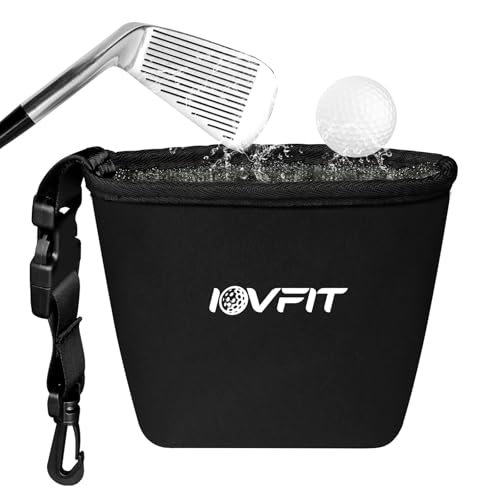 Golf Club and Golf Ball Cleaning Bag,Golf Ball Cleaner,Golf Club