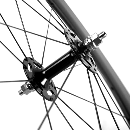 SUPERTEAM Fixed Gear Wheelset 700C Full Carbon Fiber 38/50/60/88MM (88MM Depth) by Superteam - Image 6