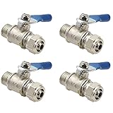 Photo Gallery plljiaxuamclnl 4 pz valvola a sfera pneumatica in rame, 1/4" filettatura maschio a 6mm/8mm/10mm tubo di collegamento rapido ro osmosi inversa acqua olio aria (8x5mm tube) Photo Gallery plljiaxuamclnl 4 pz valvola a sfera pneumatica in rame, 1/4" filettatura maschio a 6mm/8mm/10mm tubo di collegamento rapido ro osmosi inversa acqua olio aria (8x5mm tube)