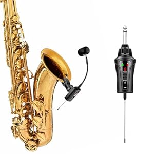 Acemic ST-5 Drahtloses Saxophon Mikrofon-Set
