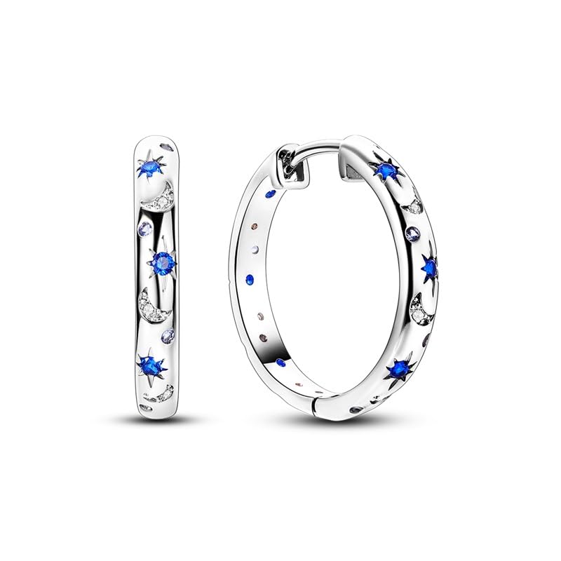 QIKAOLA 925 Pendientes de plata de ley para las mujeres Pendientes de aro pequeño Huggie Pendientes de plata hipoalergénico Cubic Zirconia Pendientes de aro