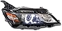 ZMAUTOPARTS LED Halo Projector Headlight Chrome Passenger Compatible with 2015-2020 Chevy Impala [For Factory HID/Xenon]