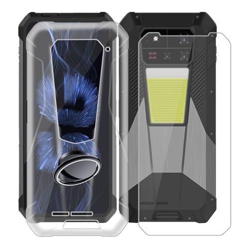 Verre trempé Unihertz 8849 Tank 4 Pro et coque transparente voyage