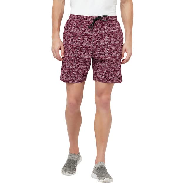t t Men Cool Printed Bermuda Shorts with Zipper-picture-34