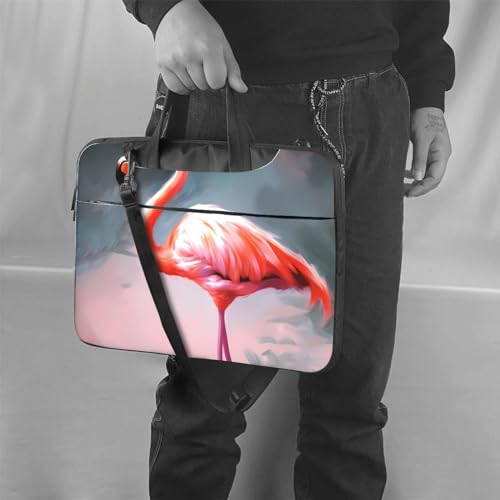 Bolso bandolera para laptop con diseño de flamenco miniatura 7