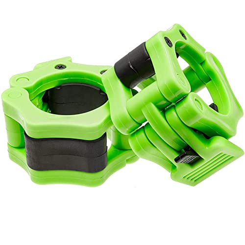 Tioamy Barbell Clamps Olympic Spinlock Collars Dumbbell Clips Weight Lifting Bar Lock Quick Release Professional Barbell Buckle 1 Pair for Gym Exercise Fitness Body Building 50 mm - Image 3