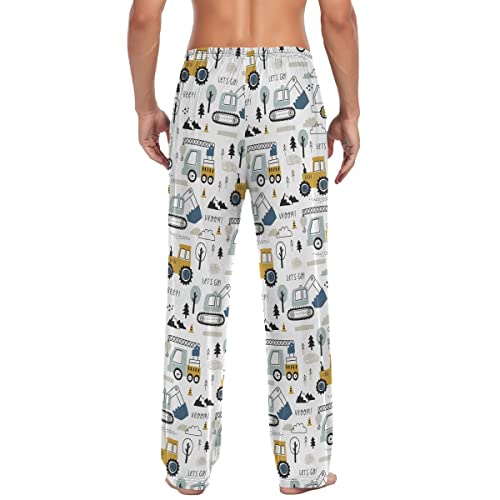 Bolaz Men's Pajama Pants Lounge Pants Sleepwear Cheeteh Leopard Print with Pockets2