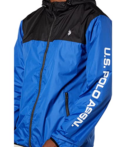 Image of U.S. Polo Assn. mens Uspa Color-block Windbreaker