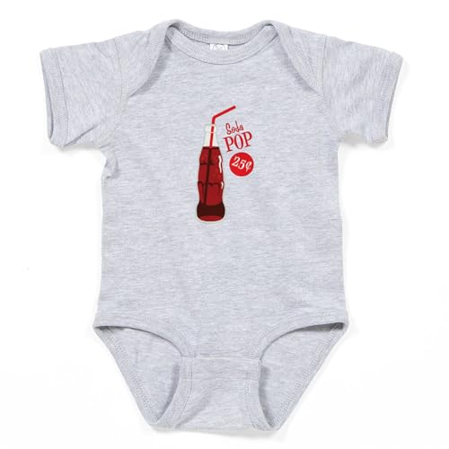 CafePress Soda Pop 25L Cute Infant Bodysuit Baby Romper Dark