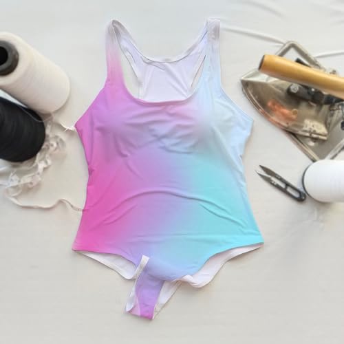 Dissolving Swimsuit for Womens Funny One Piece Swimsuit for Sisters Girlfriend Bachelor Beach Party in The Swimming Pool