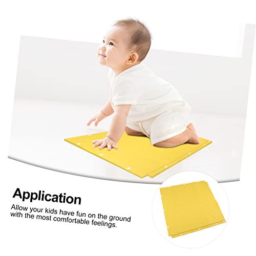 Toddmomy 1Pc Thicken Baby Infants Playing Children'S Large Carpet Thick Room For Soft Living Yellow Crawling Anti Cartoon Kidsyellow Comfortable Slip Rug Play Ground Kids Mat Peuters - Afbeelding 8