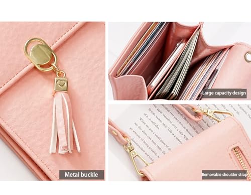 Women's Crossbody Handbags Mini Cell Phone Purses Phone Wallet Shoulder Bag Arm Bag for Women Card Holder.3