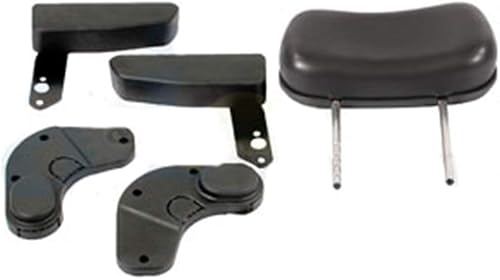 Miniatura 8 de RAParts F10M200 - Asiento mecánico negro para John Deere para JD Tractor RT95 6060 6080 7000 +