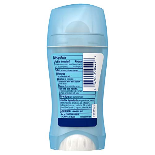 Secret Scent Expressions Va Va Vanilla Invisible Solid Antiperspirant & Deodorant, 2.6 Ounce (Pack of 3) - image 2
