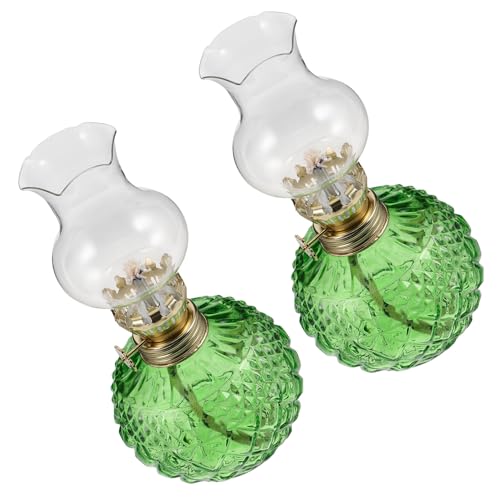 Estetica: il design vintage della lanterna a olio aggiunge un fascino rustico alla lampada a olio, conferendo a qualsiasi spazio un tocco invitante, dai soggiorni alle camere da letto, lampade a olio per interni, lanterna a olio da campeggio