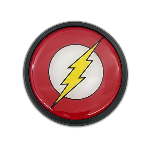 Imán decorativo The Flash negro grande 3.4 pulgadas miniatura 7