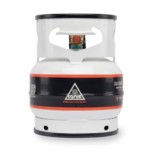 Ignik - Tanque de propano para cultivador de gas, recargable, 1,7 kg
