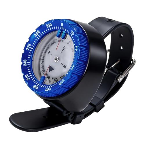 Brújula de buceo impermeable para muñeca Scuba Compass 5ATM con estuche miniatura 2