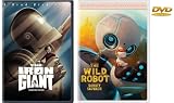 Kids' Animated Classics: The Iron Giant + The Wild Robot [DVD 2-Pack]