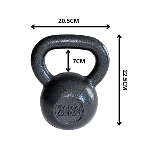 410MjDmaRSL Fashion Thirsty Neoprene Kettlebells Weights Cast Iron Workout Home Gym Fitness Strength Training Premium Quality Muscle… - Image 4
