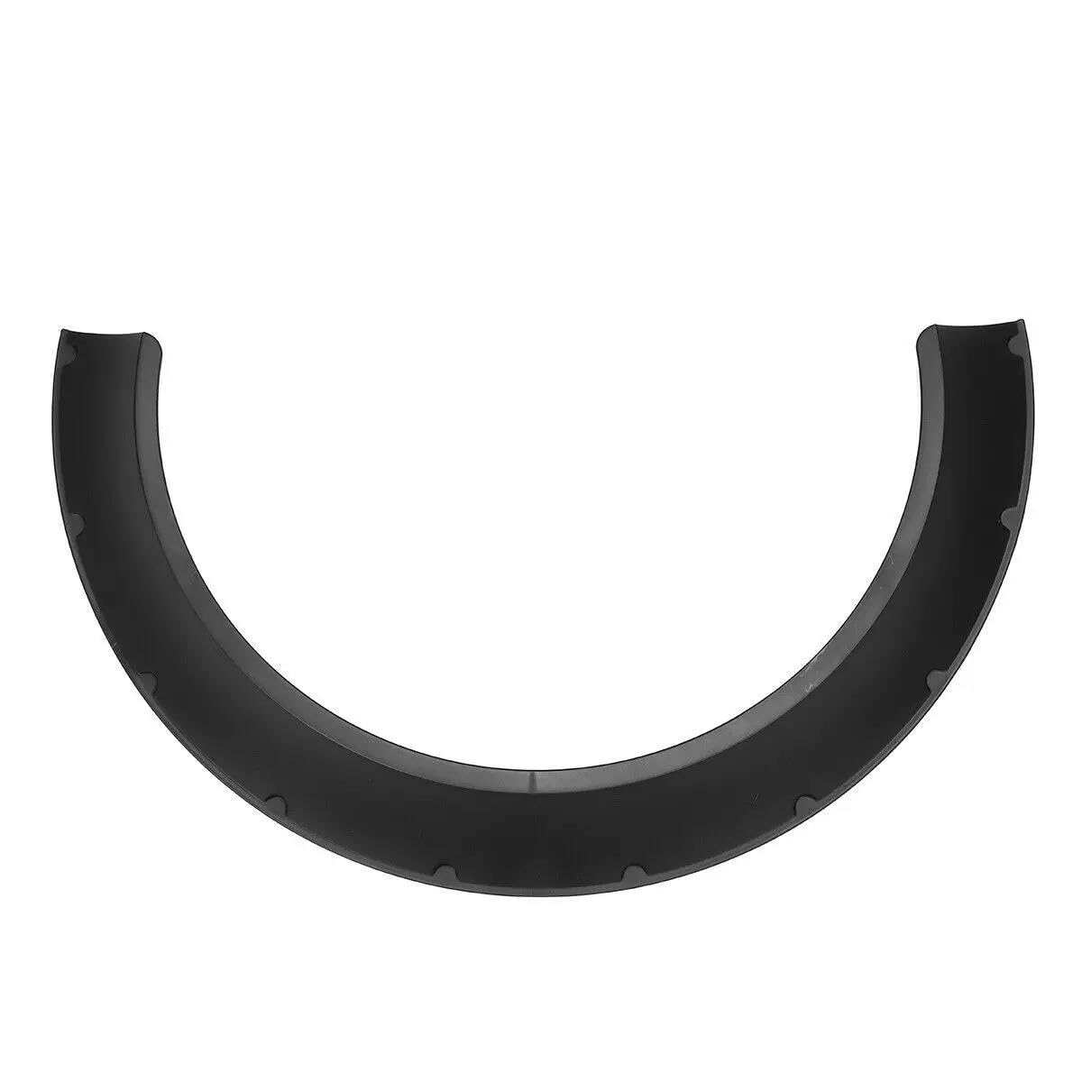 Élargisseur De l'aile Voiture Lot De 4 Élargisseurs d'ailes De Voiture Universels Extra Larges De 9,9 Cm pour Passages De Roue Protecteur Sourcil Roue