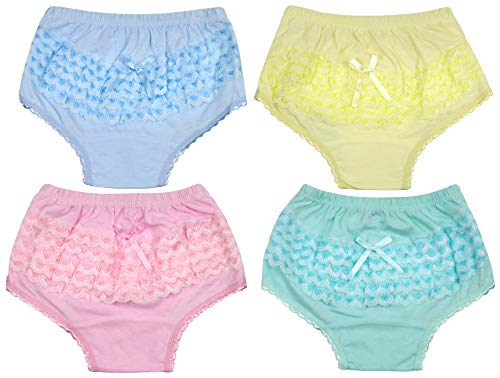 ToBeInStyle Girl's Pack of 4 Cotton Panties4