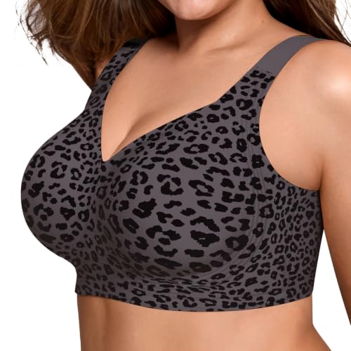 Image of LetsJoli Jelly Bras for Women No Underwire Plus Size Push Up Supportive