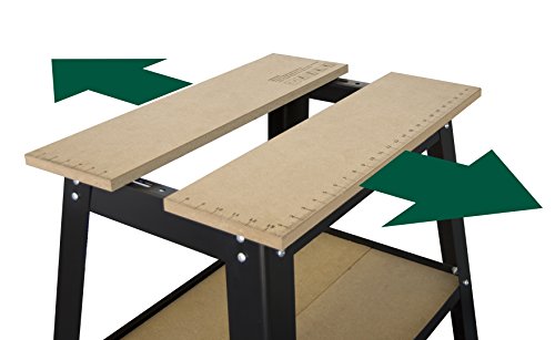Expandable Tool Table For Bench Tools (HTC HTT-31), the Heavy Duty Bench Tool Table / Stand That Allows You to Work Anywhere - Thumbnail 3