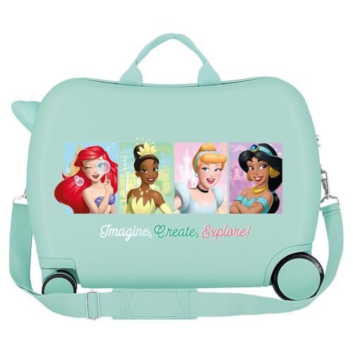 Disney Girls' Children's Suitcase, Blue, Einheitsgröße3