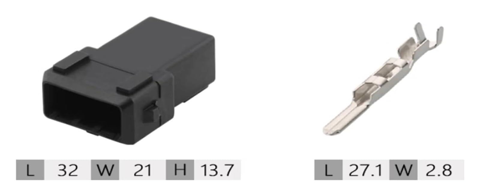 Kfz-Kabelverbinder, 3-polig, Kfz-EV1, elektrischer Kabelverbinder, schwarz, männlich, weiblich, 443906233, Autowartung(3p female male,20 sets)