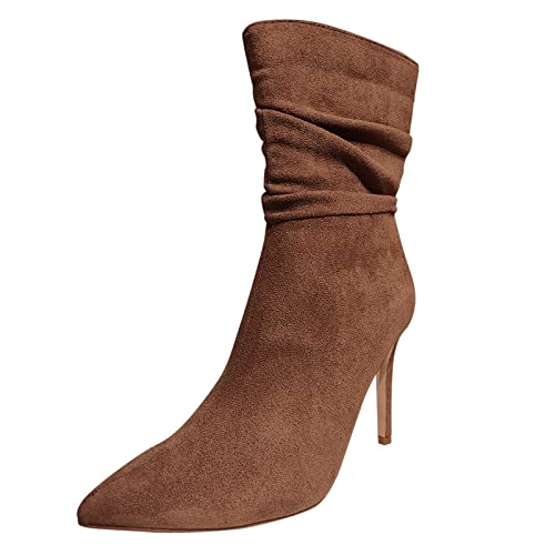 Chaussures de bottes antidérapantes à bout pointu pour marcher avec assurance