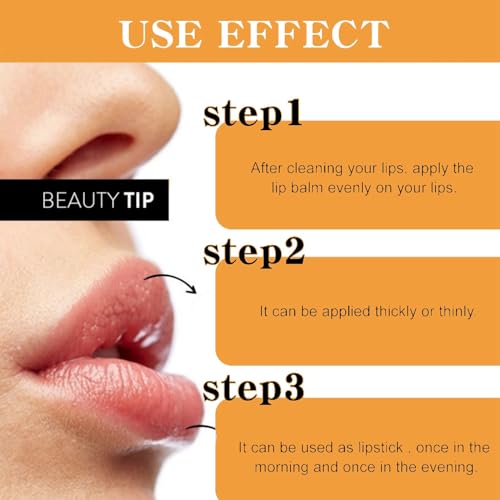 Ginger Lip Lightening for Dark Lips,Lips Pink Bleaching Cream Balm,Lip Balm,Fast Moisturizing Lightening Lip Balm,Brightening Cream Blam,Lip Care Lightens Remove Dark Lips,Lip Pigmentation Treatment - Image 6