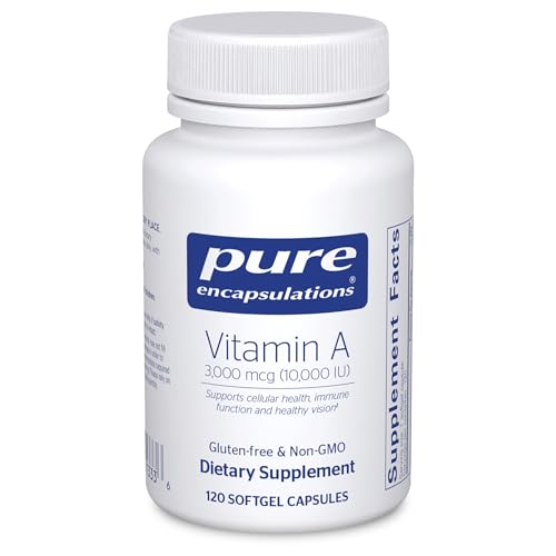 Pure Encapsulations Vitamin A - 3,000 mcg - from Cod