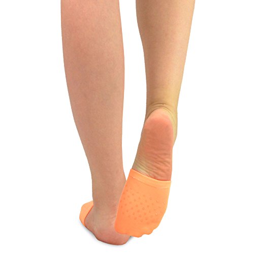 Image of Fashion Liner Toe Topper Socks for Women Invisible Hidden Half Socks Good for Sandal or Dress Shoes 5-Pairs