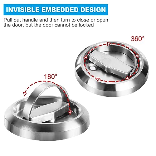 PATIKIL 4.8mm Round Recessed Pull Handle Knob - Image 3