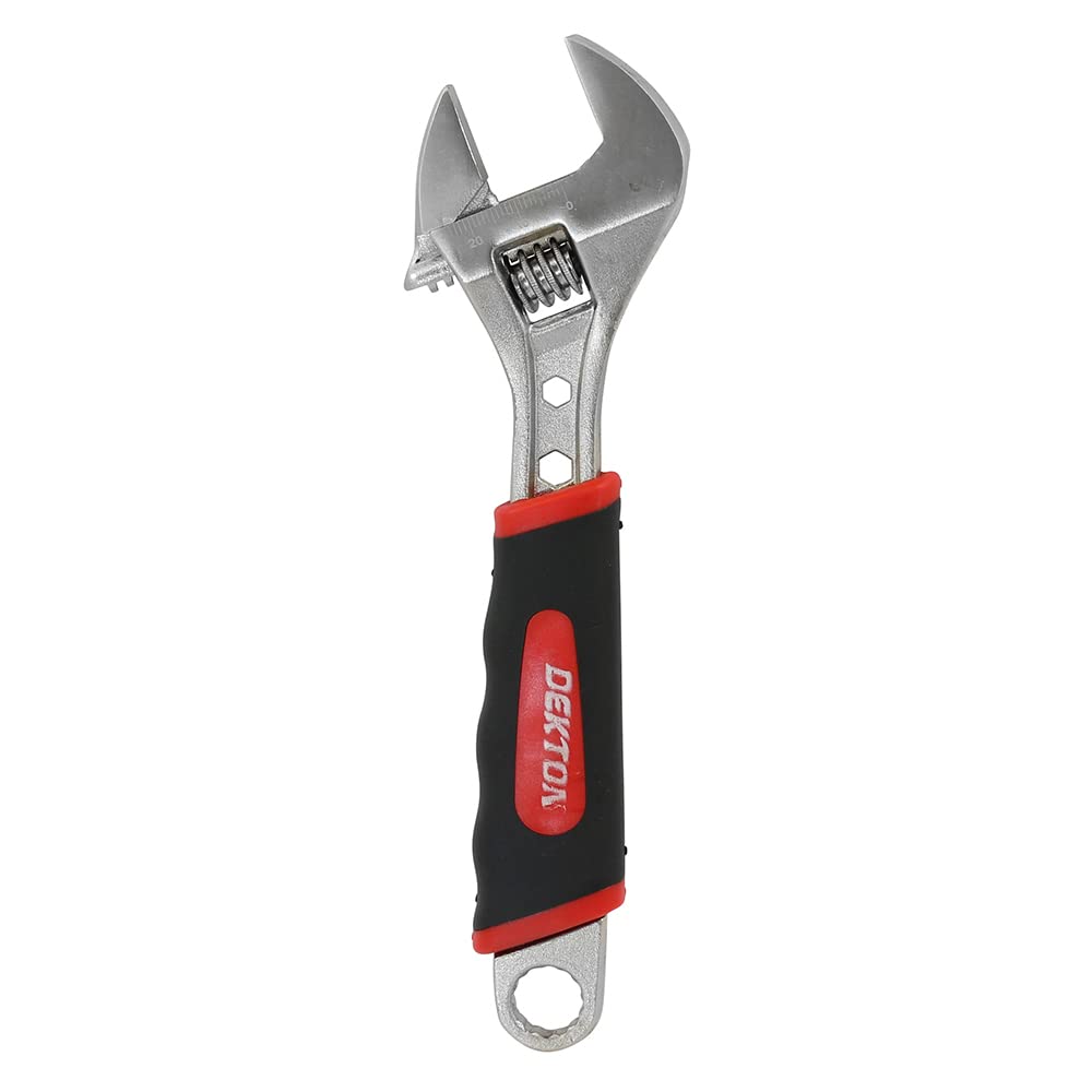 Dekton Sure Grip Adjustable Spanner Monkey Wrench 8" 200mm Size Heat Treated from B&Q