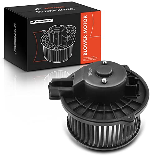A-Premium Hvac Heater Blower Motor Assembly Compatible With Mazda Vehicles - 6 2014-2015 Sedan, With Automatic Temperature Control - Front Side, Replace# Ghr161B10, Ghr161140B #TOP14