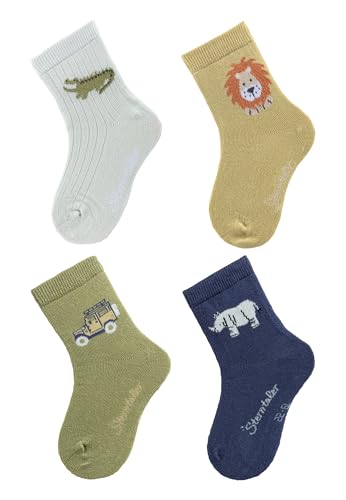 Socken 4er Safari Baby Boys Socks 4 Pairs Safari