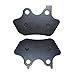 Motorcycle Rear Brake Pads Compatible With Harlry Springer Softail 2004 2005 XLH883 2000 2001 2002 2003 Sportster 2000 2001 2002 2003 Universal Fit Aftermarket Replacement