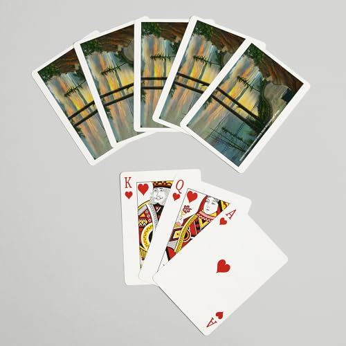Lantern Press Baraja de 52 Cartas Poker miniatura 7