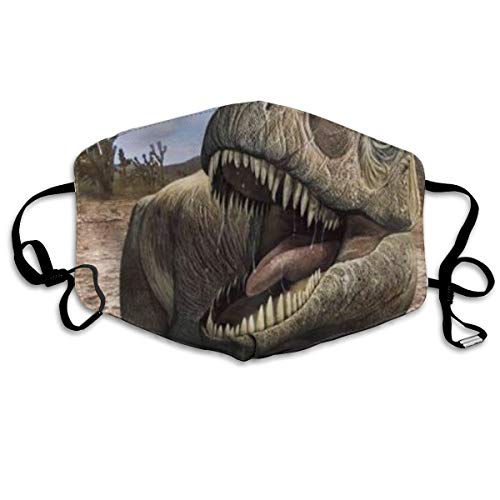 Huge Dinosaur T Rex Unisex Safety Face Shield Reusable - Protection from Dust