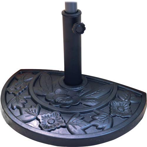 PEBSHOP Sombrilla de pared semicircular (solo sombrilla Ø 270 x H 254 cm)