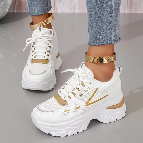 Weiße Sneaker Herren, Schuhe Herren 47, Schuh, Breite Füße, Sportschuhe 39, 45, Hallenschuhe F50, Wasserdichte Laufschuhe Diabetiker Tennisschuhe Glatte Sohle, Schwarz, Arbeits- & Berufsschuhe, Winter – Bild 6