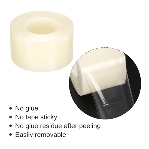 Image of MECCANIXITY Removable Protective Film Tape, 1 3 /5 Inch x 164 Ft Surface Protective Scratch Film Tape Roll for Furniture, Electrical Appliances, Clear