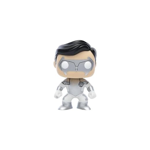 Funko Pop Dc Heroes: White Lantern Kyle Ranyer Collectible Figure, Multicolor