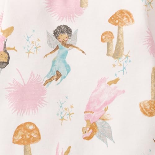 Image of Burt's Bees Baby unisex-baby Sleep & Play, Organic One-piece Romper-jumpsuit Pj, Zip Front Footed Pajama
