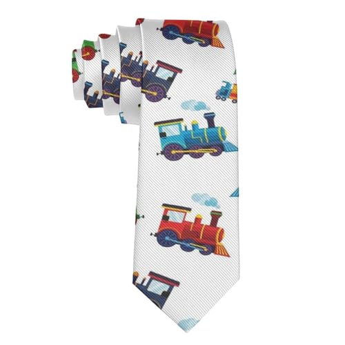 Men's Novelty Necktie - Creative Polyester Tie for Weddings & Parties