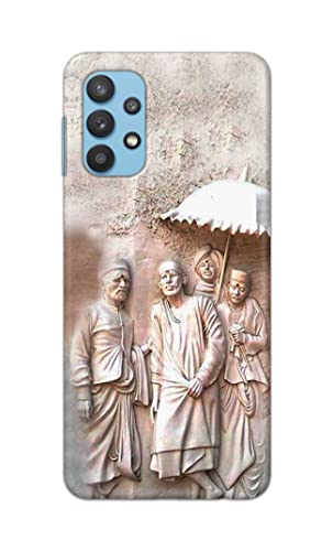 Image of Printed Hard Back Cover Case for Samsung Galaxy A32 4G Back Cover (Sai Baba) -1803