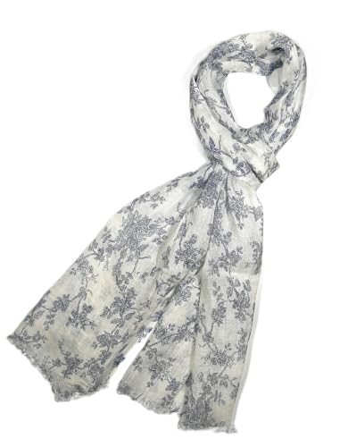 Image of Shanlin Unisex Natural Color 100% Linen Scarves for Men and Women