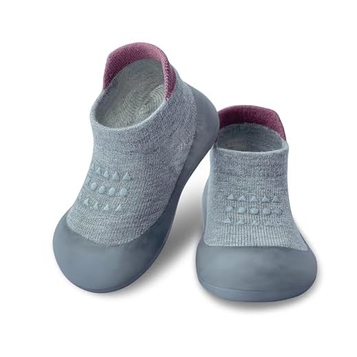 Dookeh Sapatos para bebês meninos meninas primeiro caminhada chinelos antiderrapantes sola macia tênis infantil bebê menina, A3 - cinza, 12-18 Months Toddler